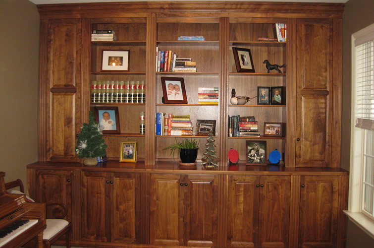 Bookshelf With Cabinets